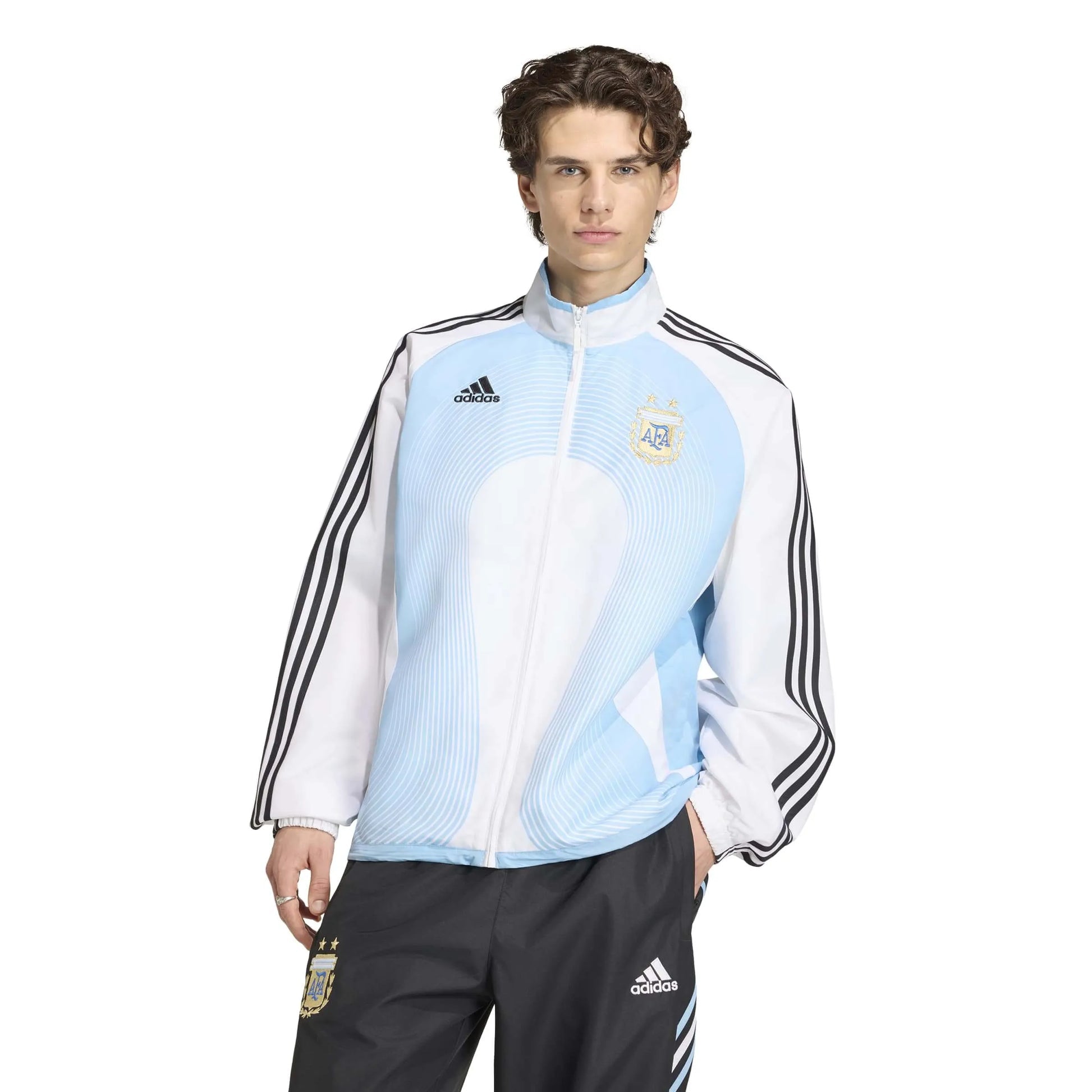 Adidas - 2006 Argentina Men's Retro Home Track Top