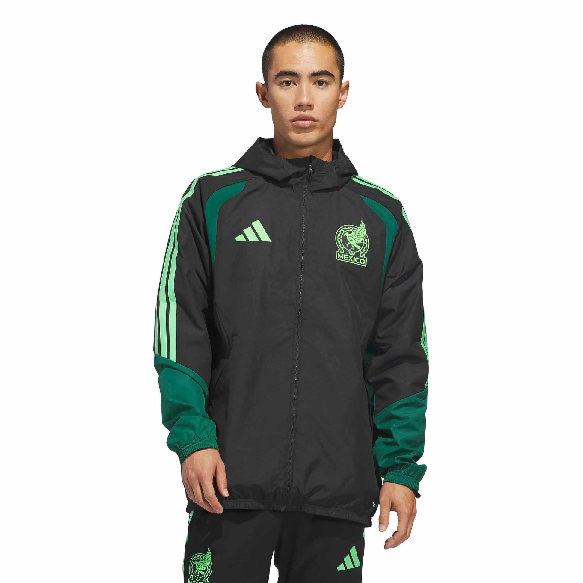 Adidas - 2026 Mexico Men's Tiro All Weather Jacket