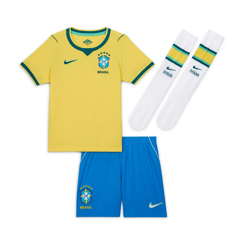 Nike - 2026-27 Brazil Little Kids' Stadium Home Kit