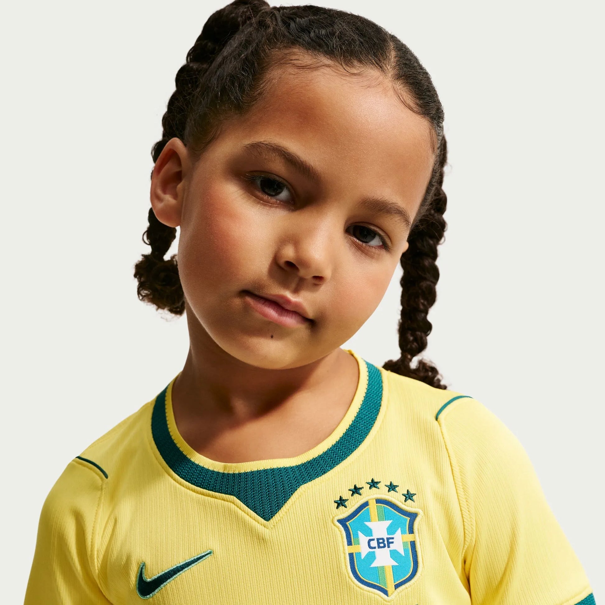 Nike - 2026-27 Brazil Little Kids' Stadium Home Kit