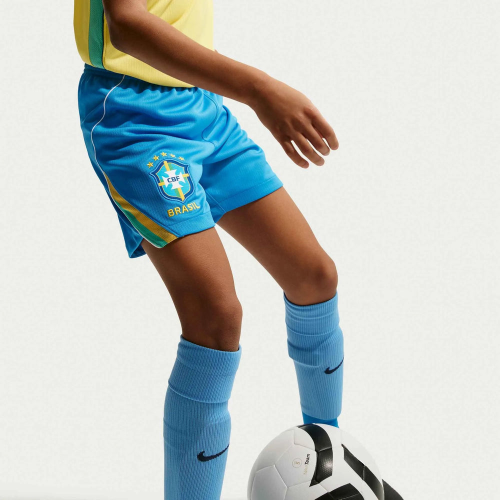 Nike - 2026-27 Brazil Youth Stadium Home Shorts