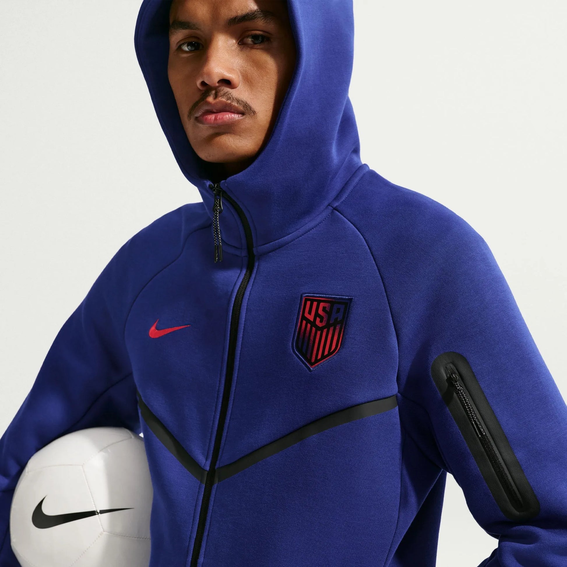 Nike - 2026-27 USMNT Men's Full-Zip Tech Fleece Hoodie