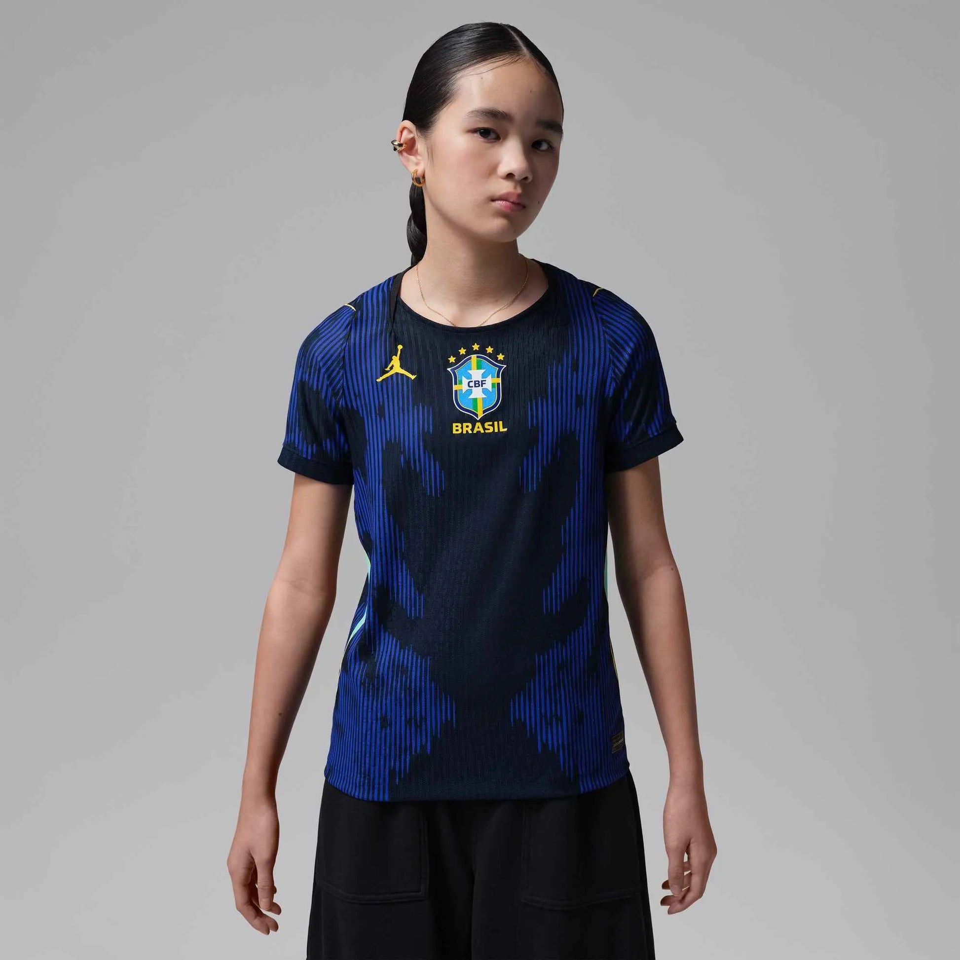 Nike - 2026-27 Brazil Youth Authentic Away Soccer Jersey