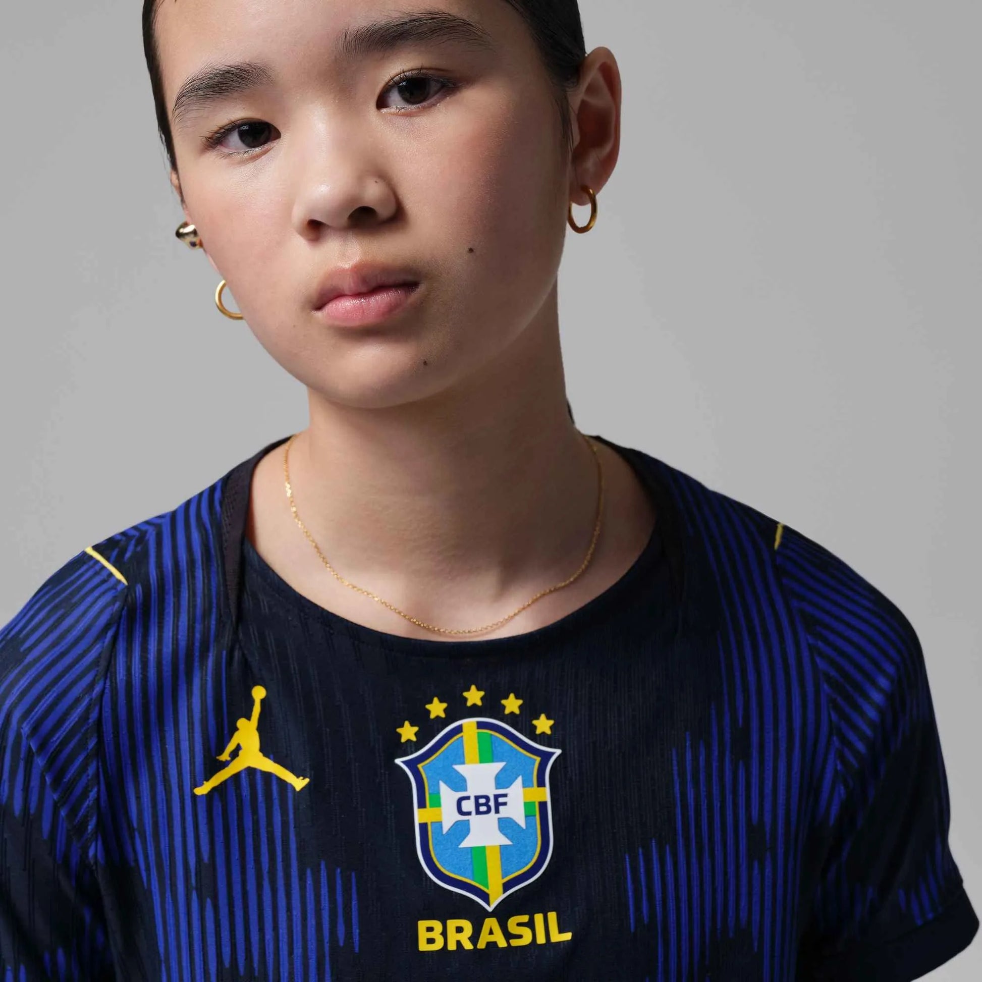 Nike - 2026-27 Brazil Youth Authentic Away Soccer Jersey