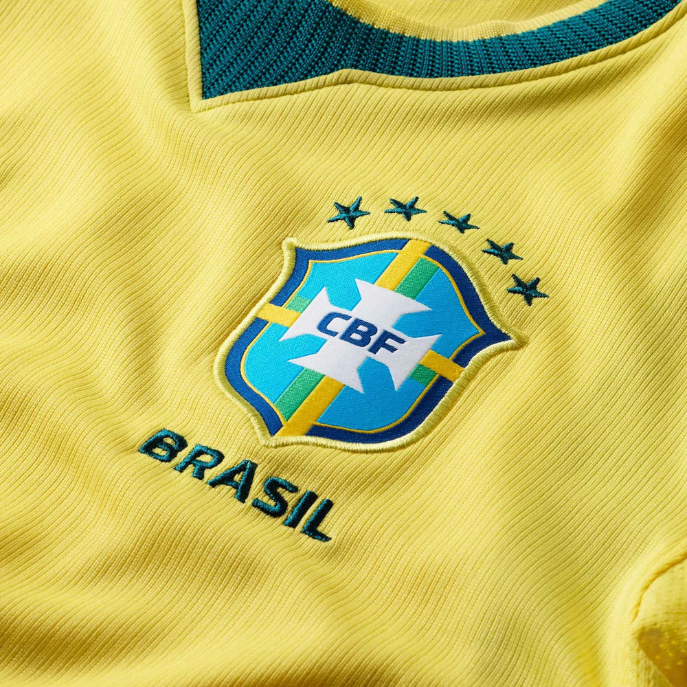 Nike - 2026-27 Brazil Youth Stadium Home Soccer Jersey