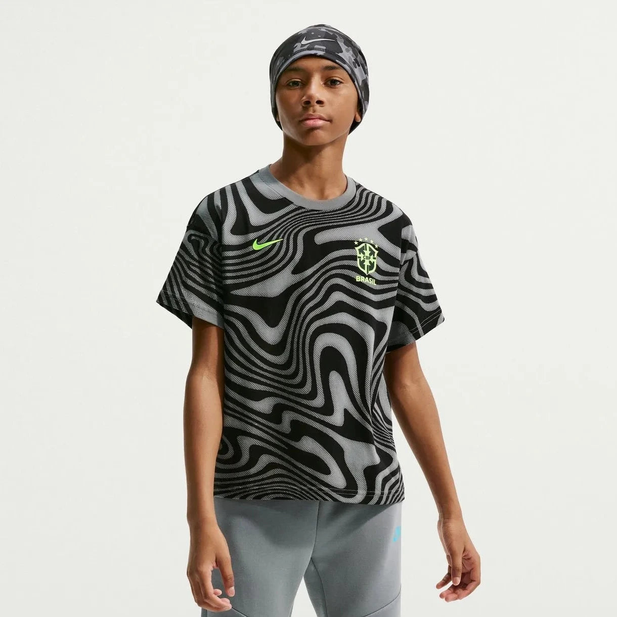 Nike - 2026-27 Brazil Youth All Over Print Tee
