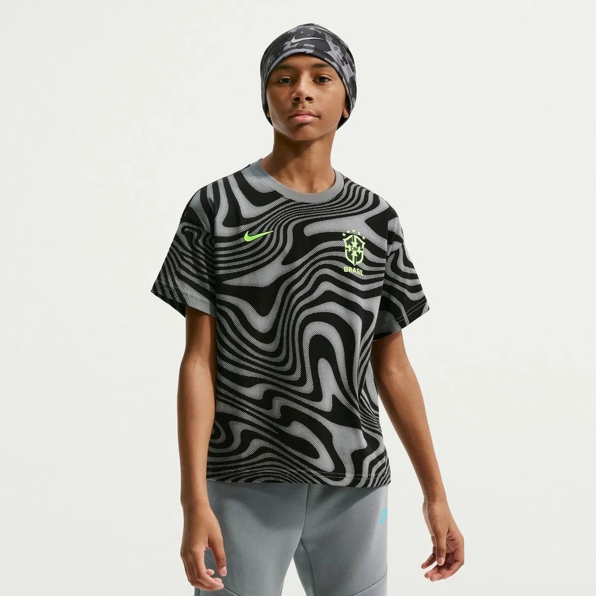 Nike - 2026-27 Brazil Youth All Over Print Tee