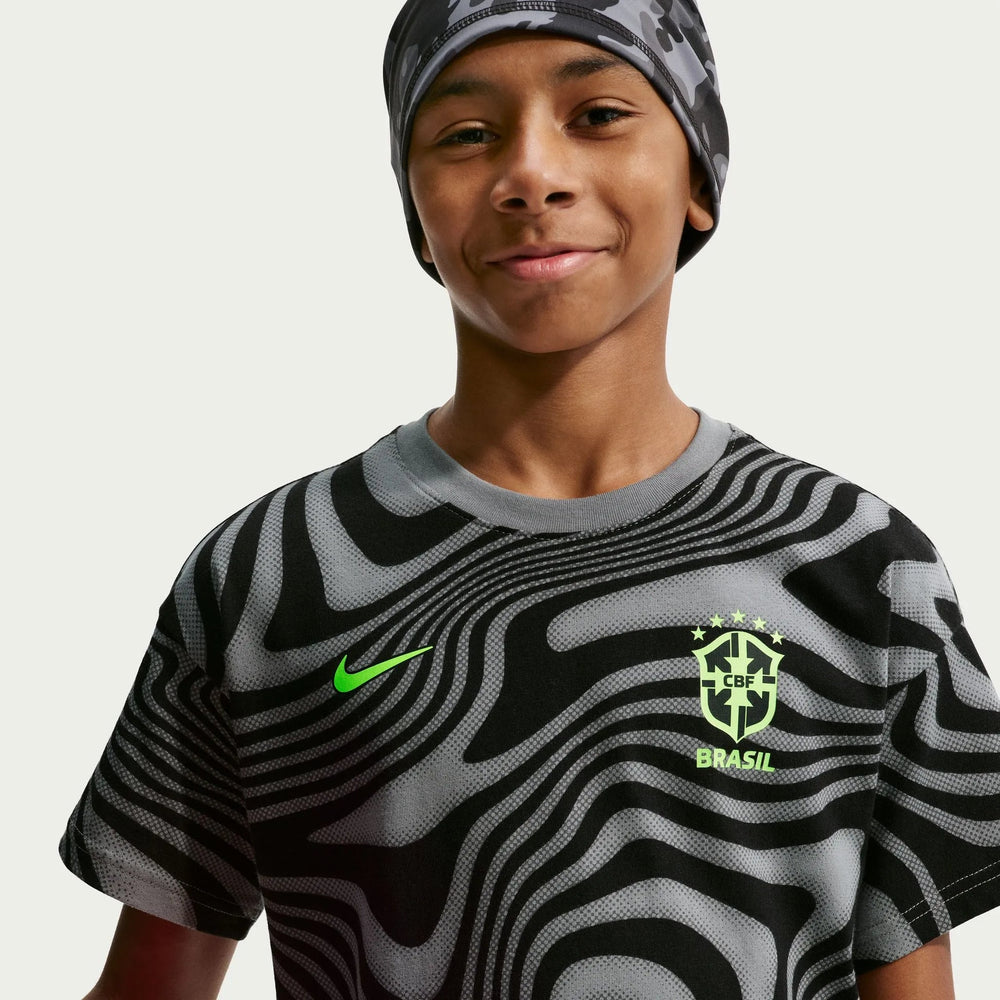 Nike - 2026-27 Brazil Youth All Over Print Tee
