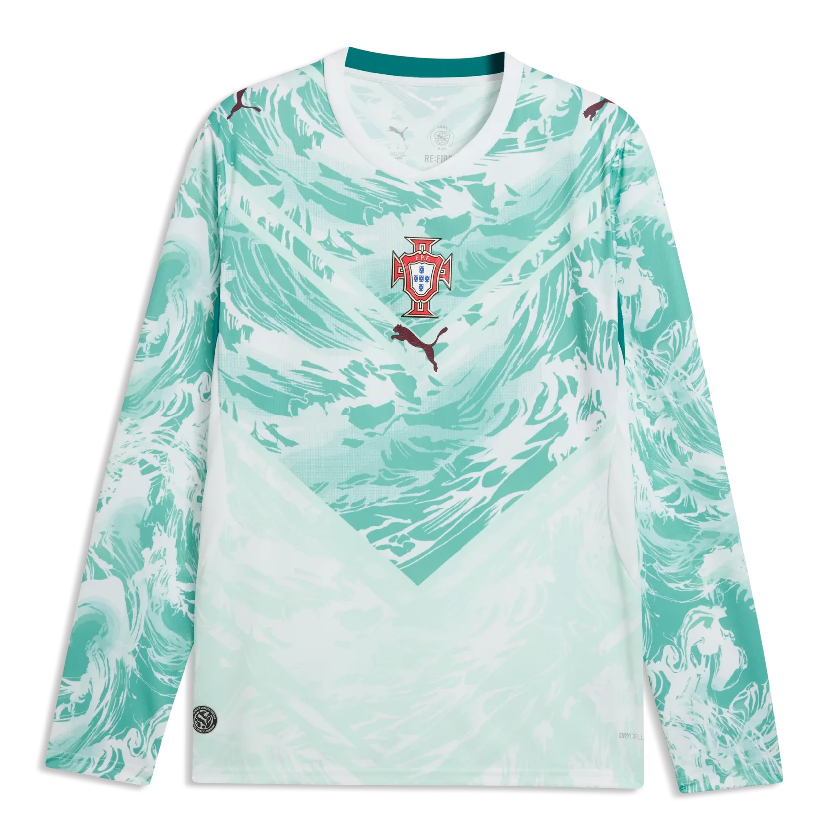 Puma - 2026-27 Portugal Men's Stadium Away Long-Sleeve Soccer Jersey