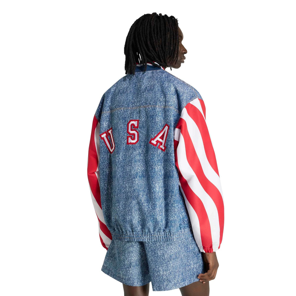 Adidas - USA Men's Denim Graphic Track Top