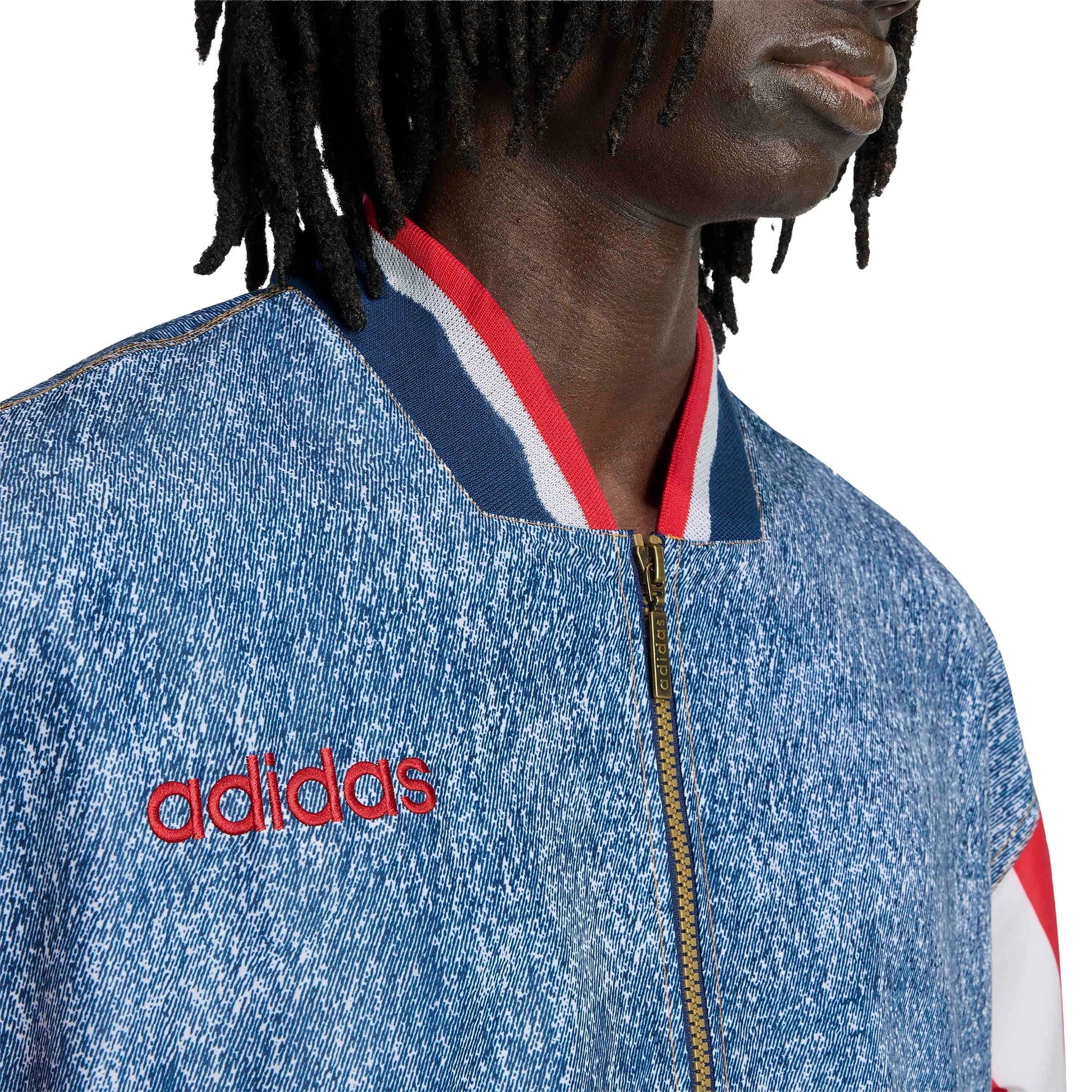 Adidas - USA Men's Denim Graphic Track Top