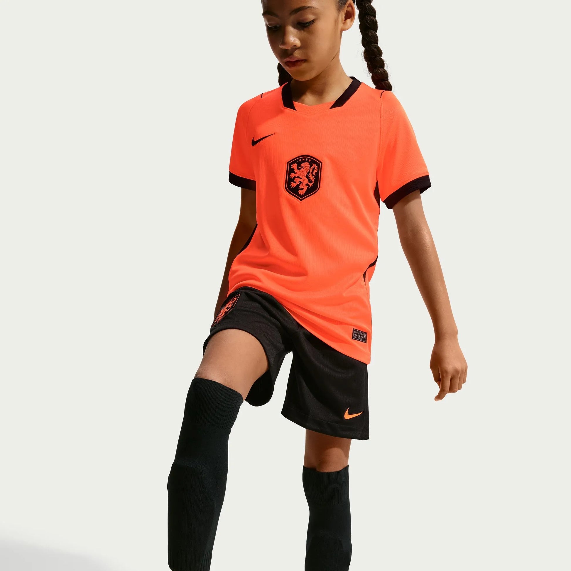 Nike - 2026-27 Netherlands Youth Stadium Home Soccer Jersey