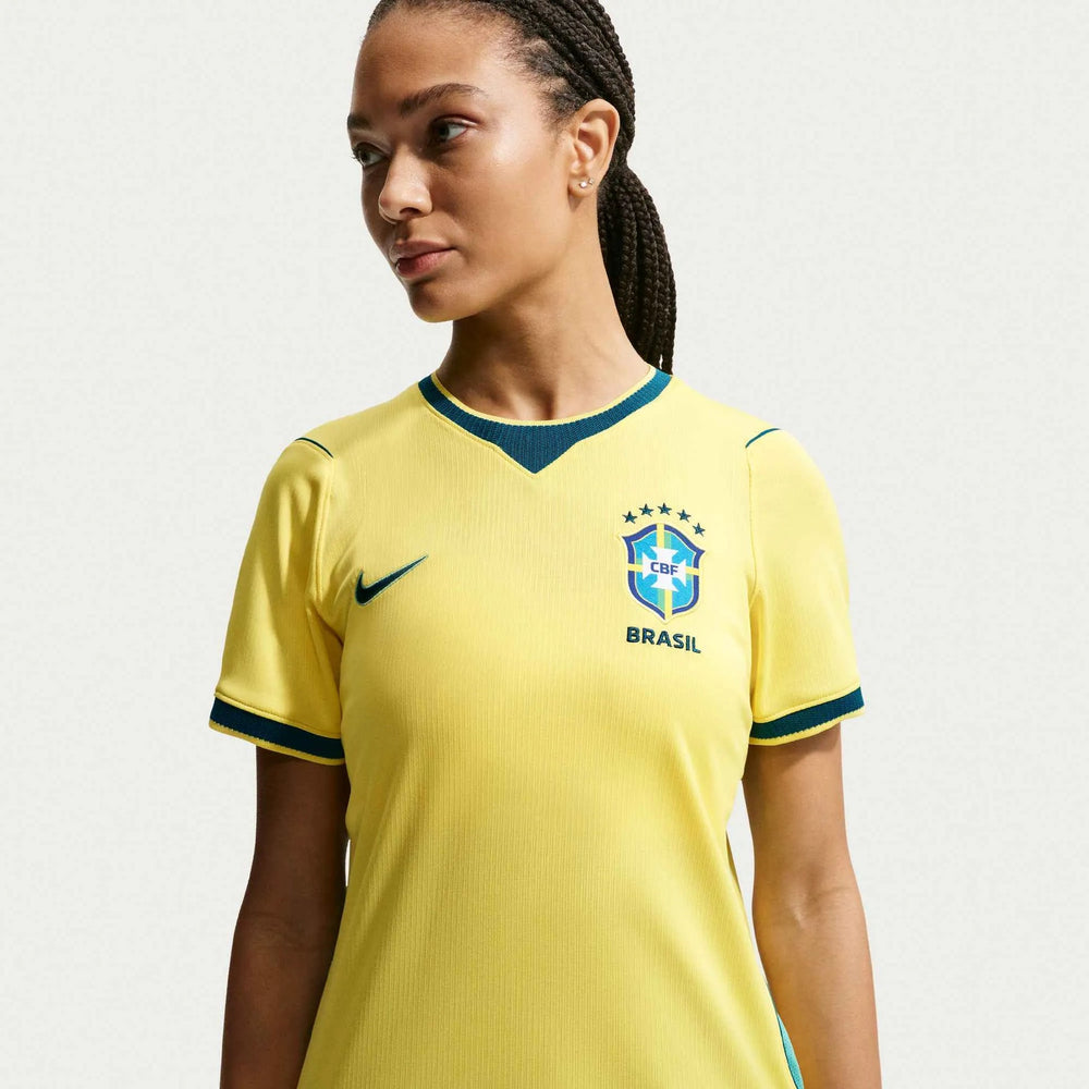 Nike - 2026-27 Brazil Women's Stadium Home Soccer Jersey