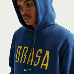 Nike - 2026-27 Brazil Men's Club French Terry Pullover Hoodie