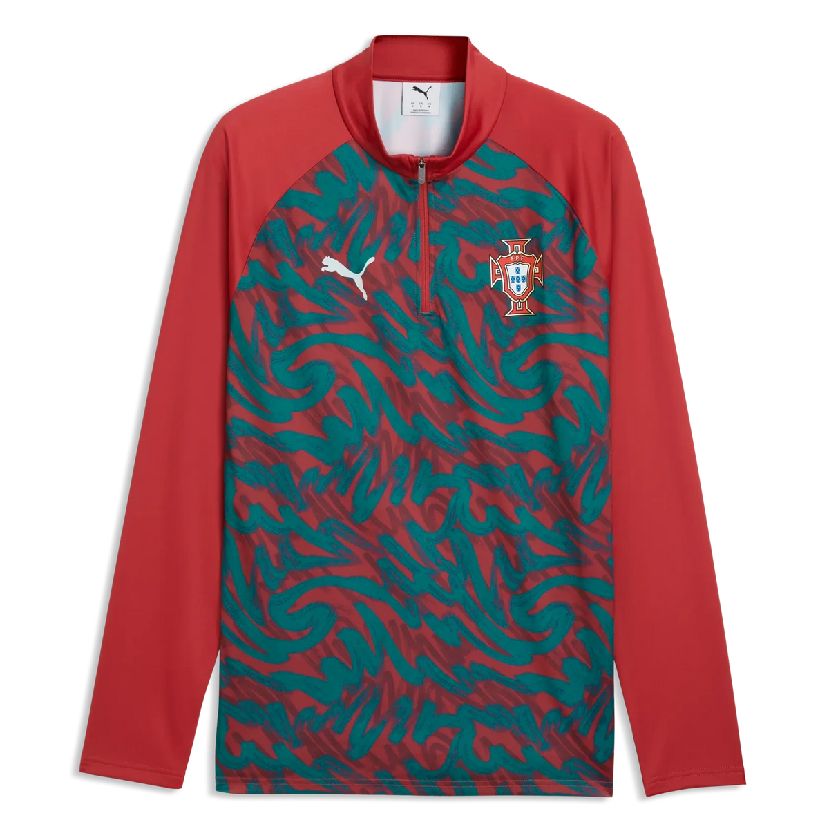 Puma - 2026-27 Portugal Men's 1/4 Zip Pre-Match Top