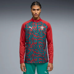 Puma - 2026-27 Portugal Men's 1/4 Zip Pre-Match Top