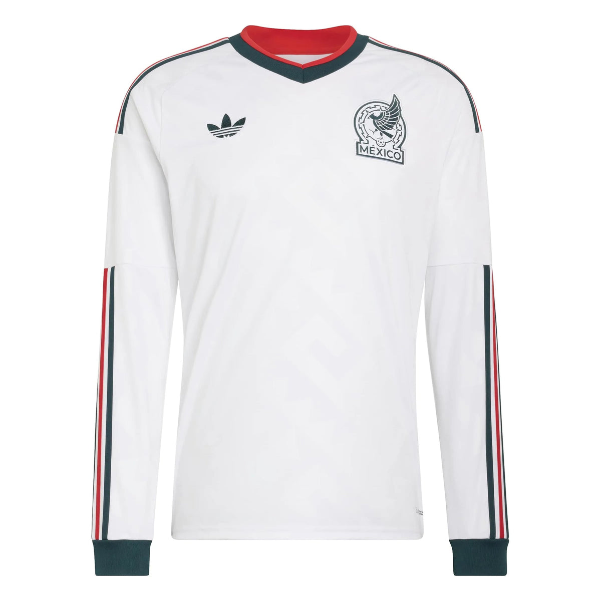 Adidas - 2026 Mexico Men's Stadium Away Long-Sleeve Soccer Jersey