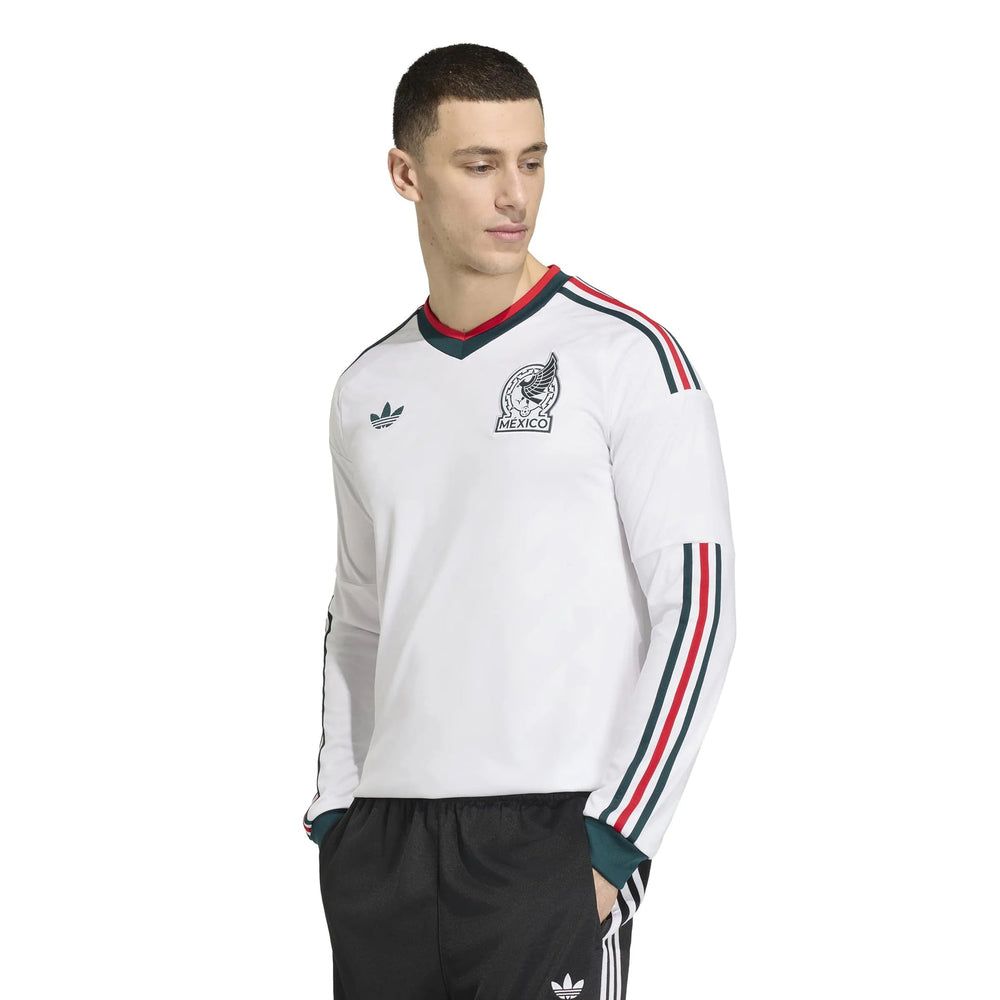 Adidas - 2026 Mexico Men's Stadium Away Long-Sleeve Soccer Jersey