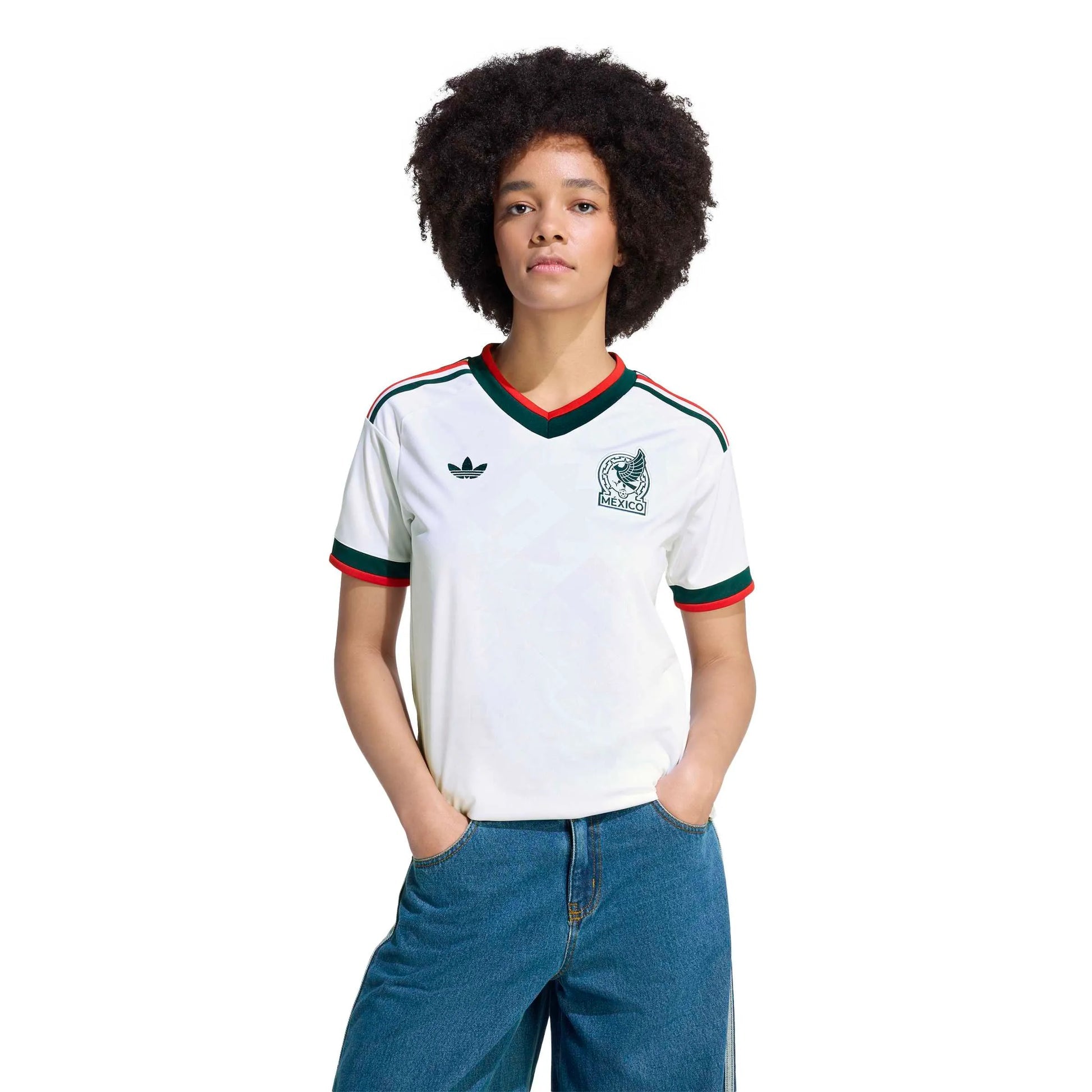 Adidas - 2026 Mexico Women's Stadium Away Soccer Jersey
